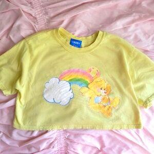 CARE BEARS FUNSHINE CROP TEE